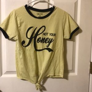 Yellow t-shirt